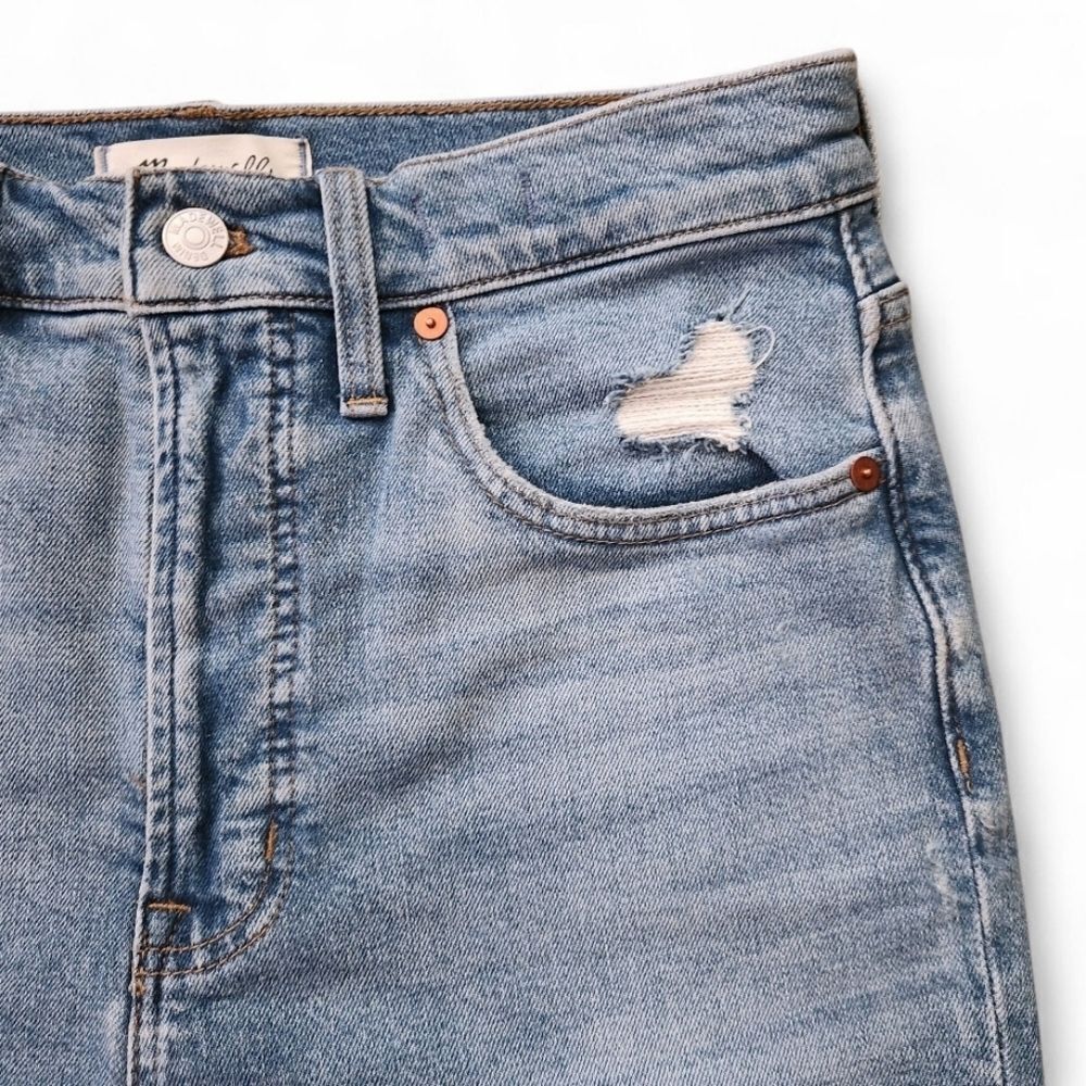 Madewell Womens The Perfect VintageJeans Blue Premium Denim Size 28 (6) - Picture 3 of 16